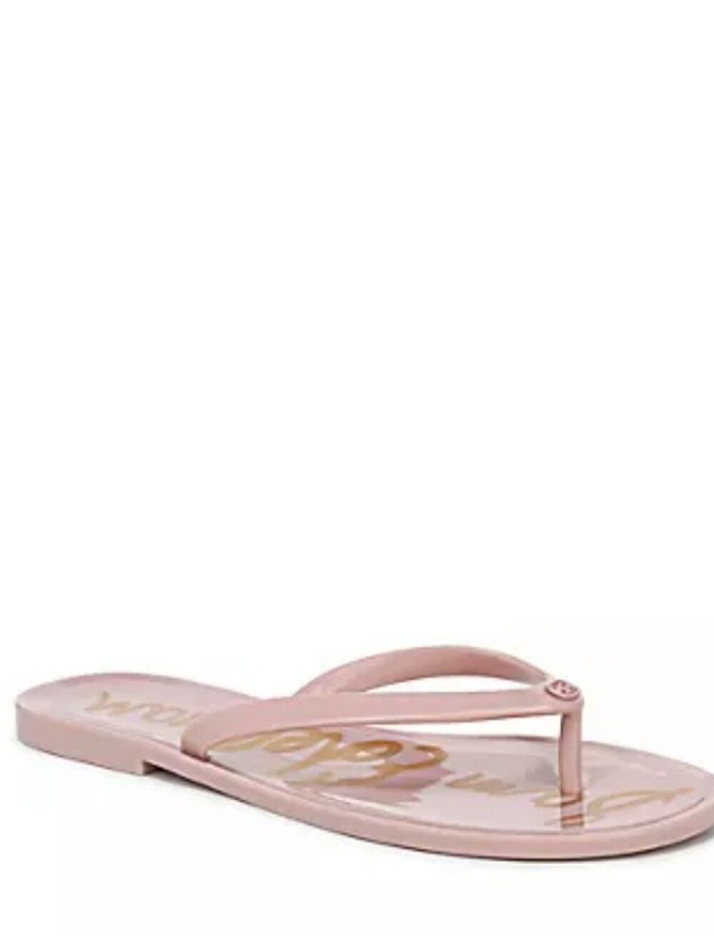 Sam Edelman Dean Jelly Flip-Flop Sandals- Rose